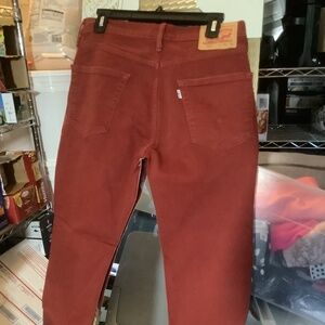 Womens Levi red jeans
